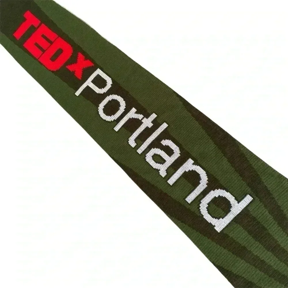 TED x Portland Portland Timbers Timber Jim Scarf